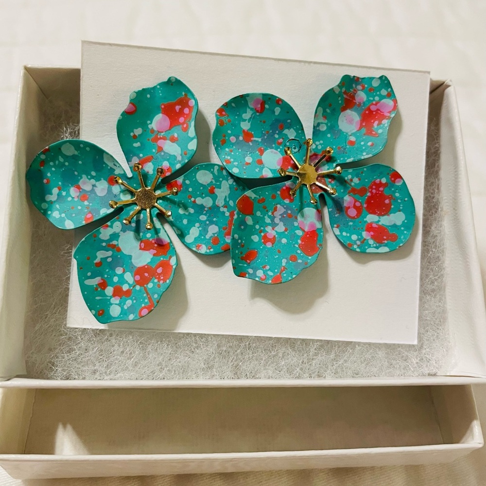 Vintage Flower Earrings